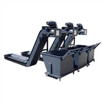 Divrindu skaidu konveijers